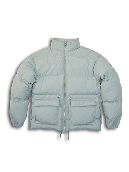 DOUBLE PUSH REVERSIBLE DOWN JACKET MINT GREY – TAIN DOUBLEPUSH