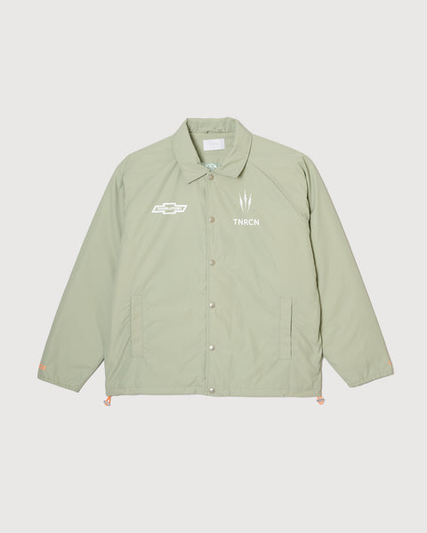 TNRCN COACH JACKET OLIVE – TAIN DOUBLEPUSH