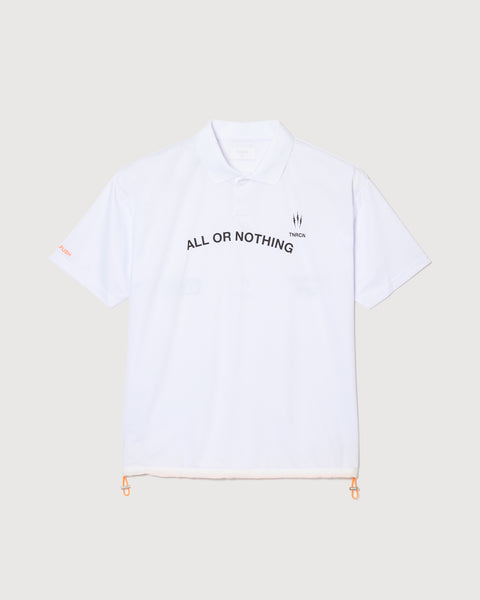 TNRCN ALL OR NOTHING POLO SHIRTS WHITEl – TAIN DOUBLEPUSH