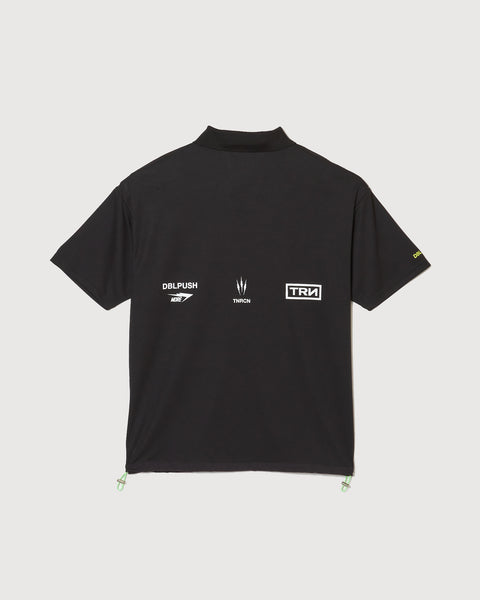 TAIN DOUBLEPUSH | TNRCN ALL OR NOTHING POLO SHIRTS / BLACK | シャツ