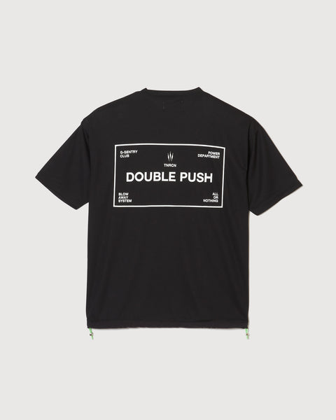 TNRCN DOUBLE PUSH T-SHIRTS BLACK – TAIN DOUBLEPUSH