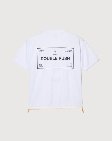 TNRCN DOUBLE PUSH Tシャツ TNRCN DOUBLE PUSH T-SHIRTS YELLOW – TAIN DOUBLEPUSH