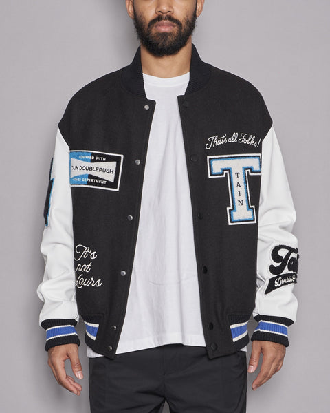 TAIN DOUBLEPUSH | THAT'S ALL FOLKS AWARD JACKET / BLACK | ジャケット