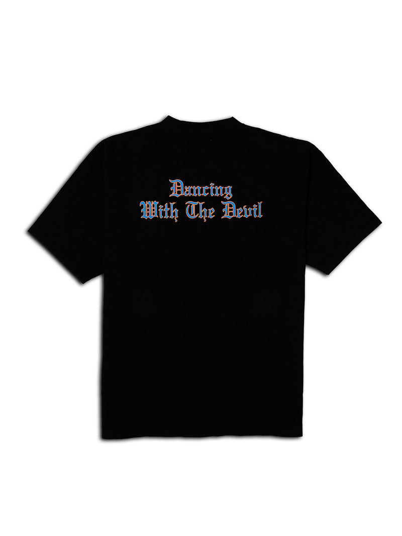 TEMPTATION SHORT SLEEVE T-SHIRTS / BLACK