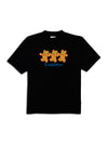 TEMPTATION SHORT SLEEVE T-SHIRTS / BLACK