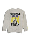 CREW NECK SWEAT / ASH