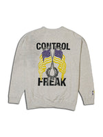 CREW NECK SWEAT / ASH