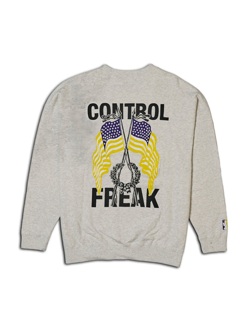 CREW NECK SWEAT / ASH