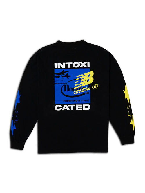 INTOXICATED LONG SLEEVE T-SHIRTS / BLACK