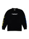 INTOXICATED LONG SLEEVE T-SHIRTS / BLACK