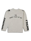 SEDUCTION FOOTBALL GAME SWEAT / ASH