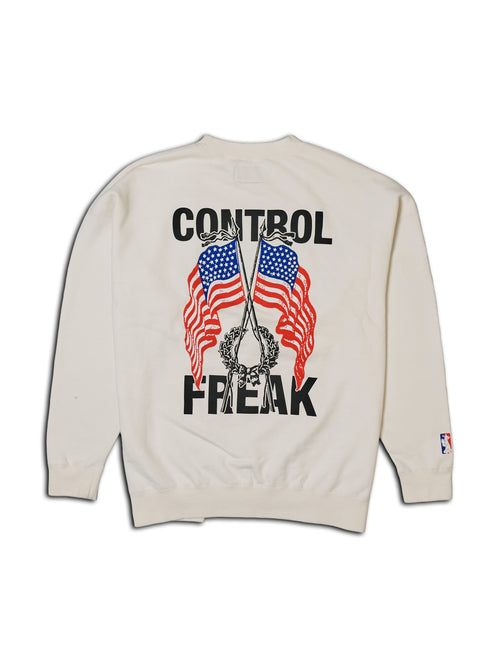 CREW NECK SWEAT / WHITE