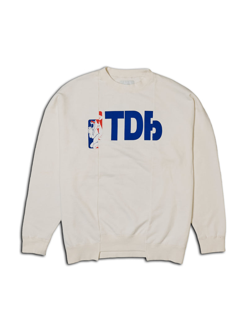 CREW NECK SWEAT / WHITE