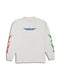 INTOXICATED LONG SLEEVE T-SHIRTS / WHITE