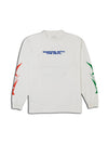 INTOXICATED LONG SLEEVE T-SHIRTS / WHITE