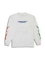 INTOXICATED LONG SLEEVE T-SHIRTS / WHITE