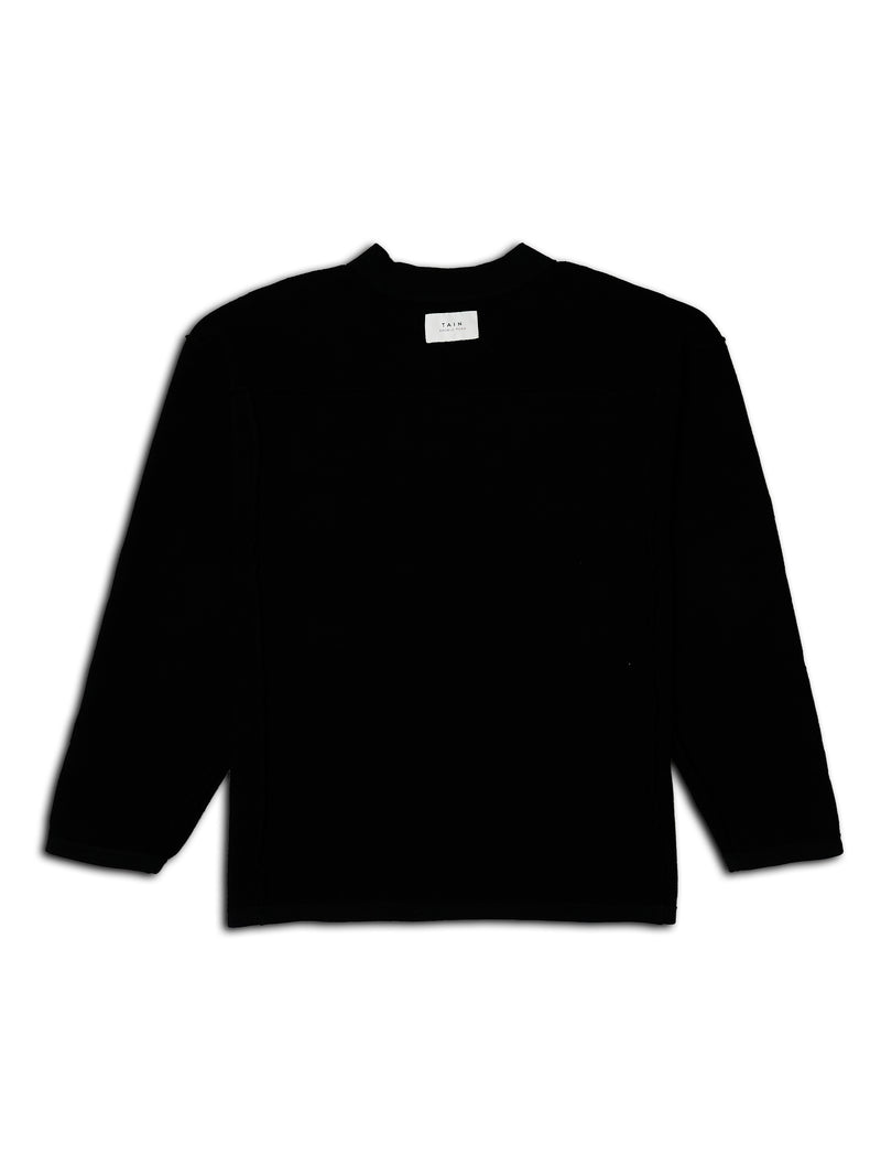 SEDUCTION FOOTBALL GAME SWEAT / BLACK