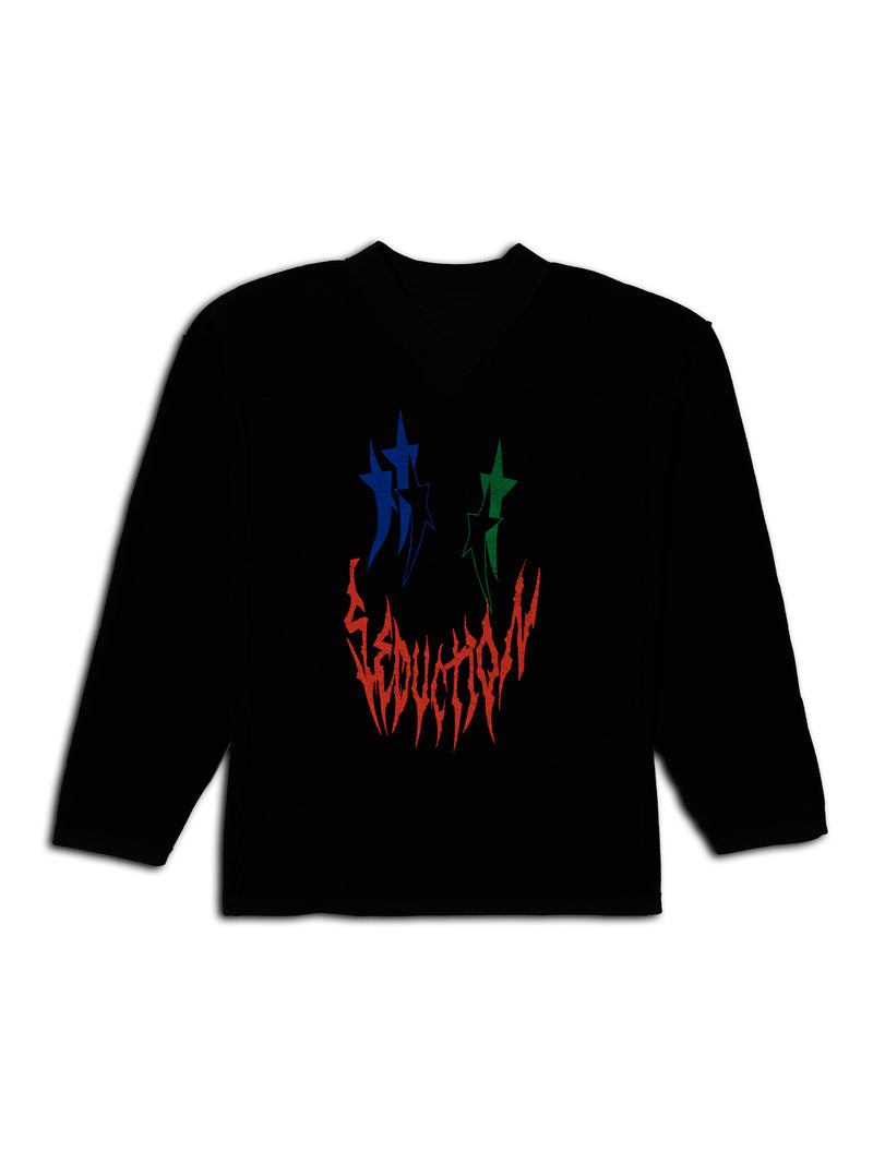 SEDUCTION FOOTBALL GAME SWEAT / BLACK