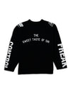 SEDUCTION FOOTBALL GAME SWEAT / BLACK