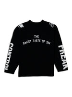 SEDUCTION FOOTBALL GAME SWEAT / BLACK