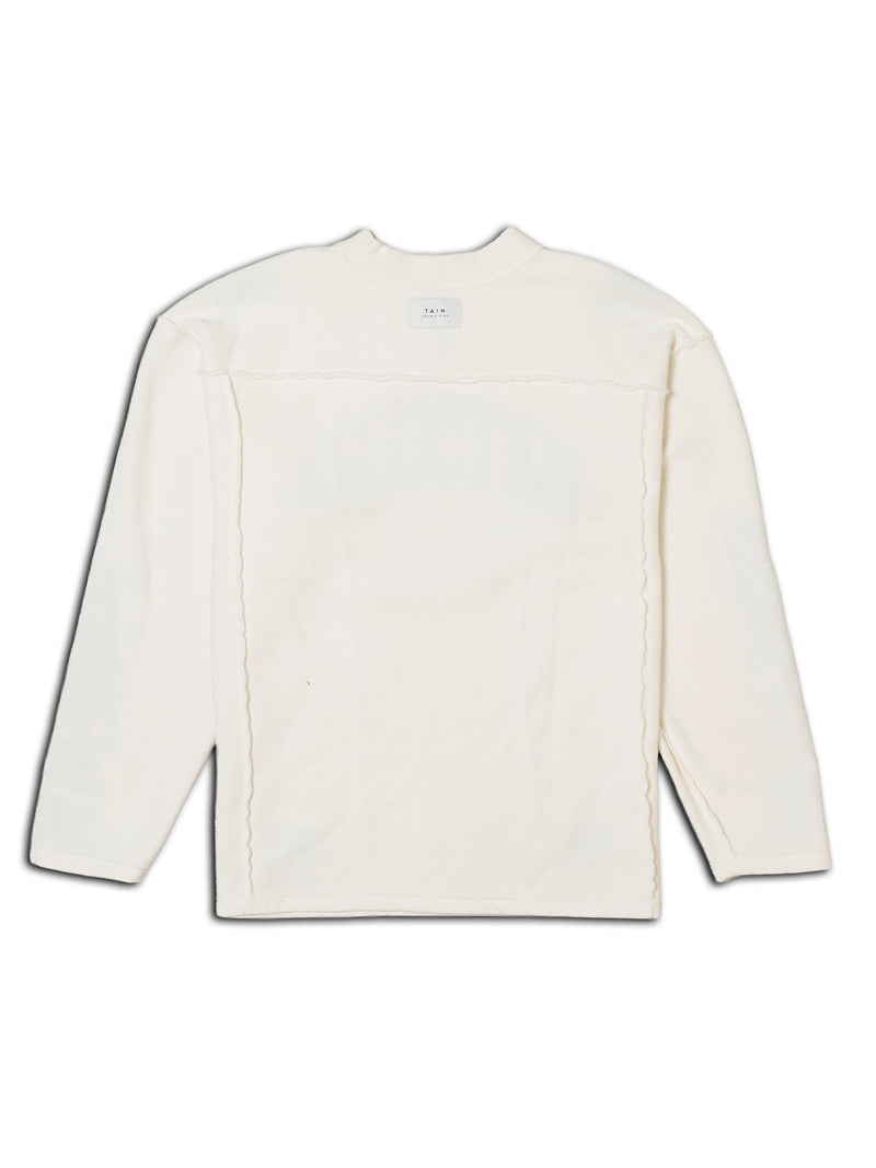 SEDUCTION FOOTBALL GAME SWEAT / WHITE