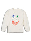 SEDUCTION FOOTBALL GAME SWEAT / WHITE