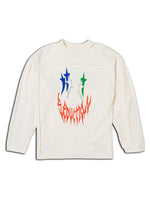 SEDUCTION FOOTBALL GAME SWEAT / WHITE