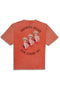 SMOKING BEAUTY SHORT SLEEVE T-SHIRTS / ORANGE