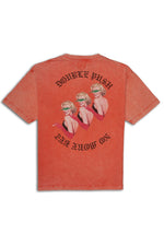 SMOKING BEAUTY SHORT SLEEVE T-SHIRTS｜ORANGE