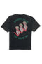 SMOKING BEAUTY SHORT SLEEVE T-SHIRTS / BLACK