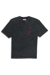 SMOKING BEAUTY SHORT SLEEVE T-SHIRTS｜BLACK