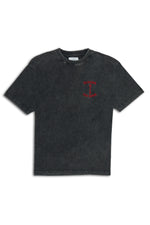 SMOKING BEAUTY SHORT SLEEVE T-SHIRTS｜BLACK