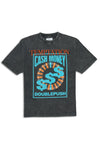 CASH ONLY SHORT SLEEVE T-SHIRTS｜BLACK