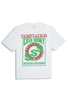 CASH ONLY SHORT SLEEVE T-SHIRTS｜WHITE