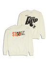 DOUBLE UP CREW NECK SWEAT OFF WHITE