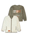 STOP ART QUILTING REVERSIBLE JACKET / OFF WHITE