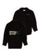 DUBLE PUSH MELTON SHIRTS / BLACK