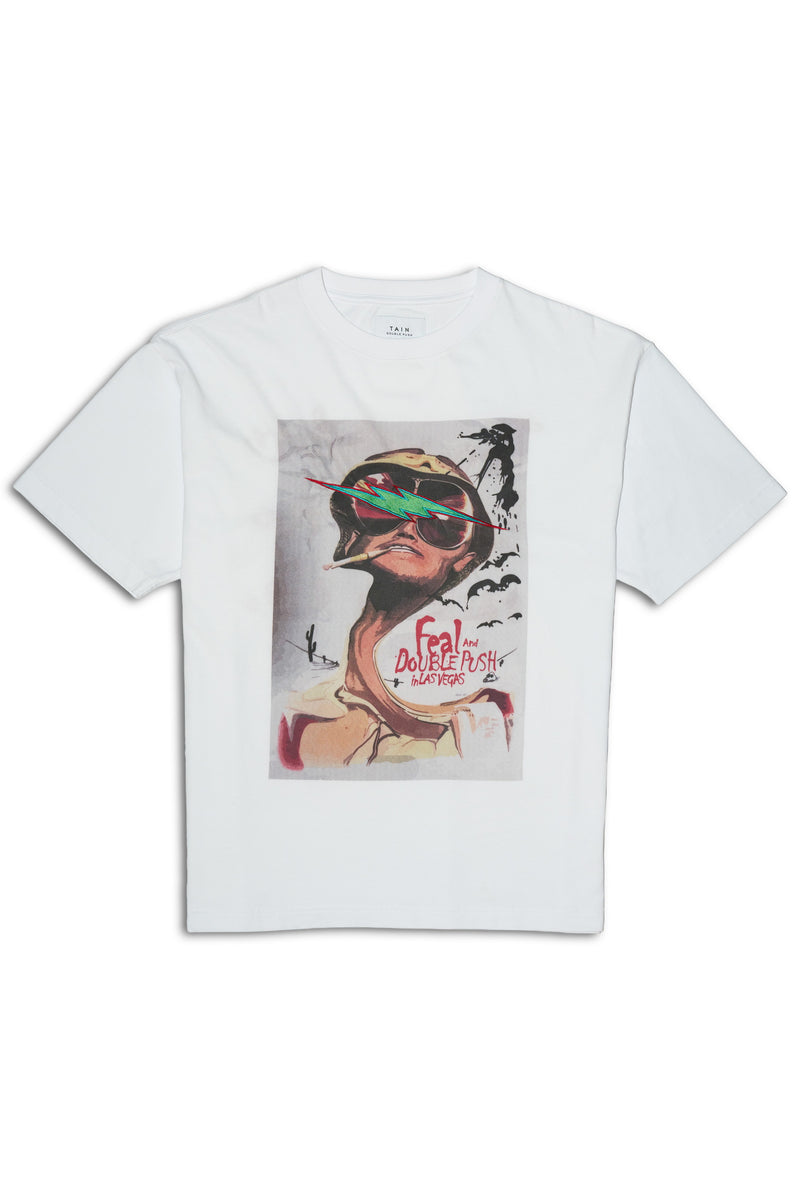 JOHNNY SHORT SLEEVE T-SHIRTS｜WHITE