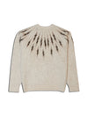 THUNDER CREW NECK KNIT OFF WHITE