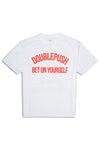 BET ON YOURSELF MESH SHORT SLEEVE T-SHIRTS｜WHITE