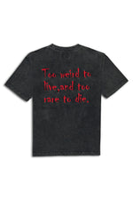 JOHNNY SHORT SLEEVE T-SHIRTS｜BLACK