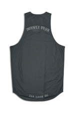 BET ON YOURSELF MESH TANK TOP｜GRAY