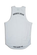 BET ON YOURSELF MESH TANK TOP｜WHITE