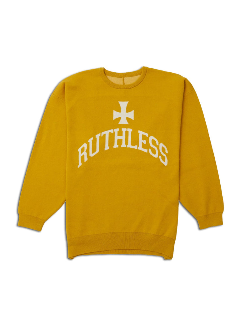 RUTHLESS KNIT CREW NECK YELLOW