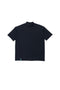 TNRCN MOCK NECK STRECH TEE / BLACK