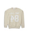 NO.84 BRUSHED CREW SWEAT / SAND