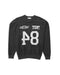 NO.84 BRUSHED CREW SWEAT / BLACK