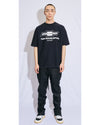 T CROSS SHORT SLEEVE T-SHIRTS BLACK　