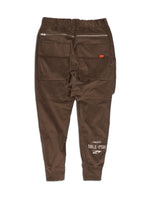 DBLE PSH SAROUEL PANTS CHARCOAL