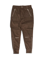 DBLE PSH SAROUEL PANTS CHARCOAL